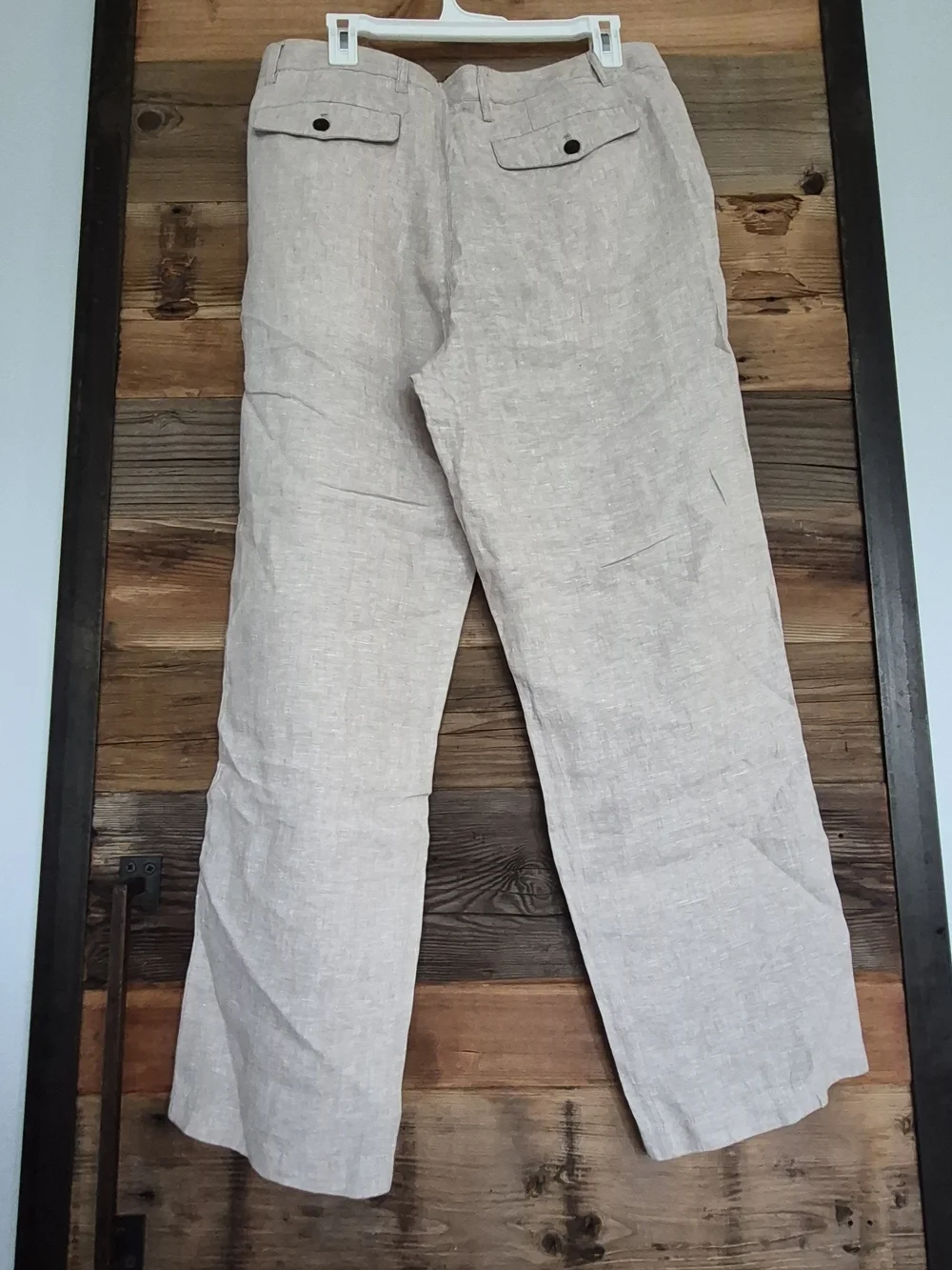 NWT QUINCE MENS 100% European Linen Trousers